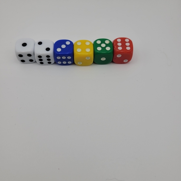 6 pack of dice - Picture 2 of 5